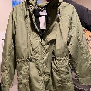 ASOS windbreaker rain jacket
